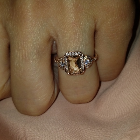 💍BEST SELLER Vintage Design Morganite Ring💎 - Picture 2 of 7